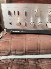 1980 Mitsubishi DA-R8 Stereo Receiver 35watts 8 Ohms Quadraphonic/ Phono Input