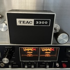 Vintage TEAC 3300 Stereo Deck Reel To Reel Powers On Manuals And Service Kit