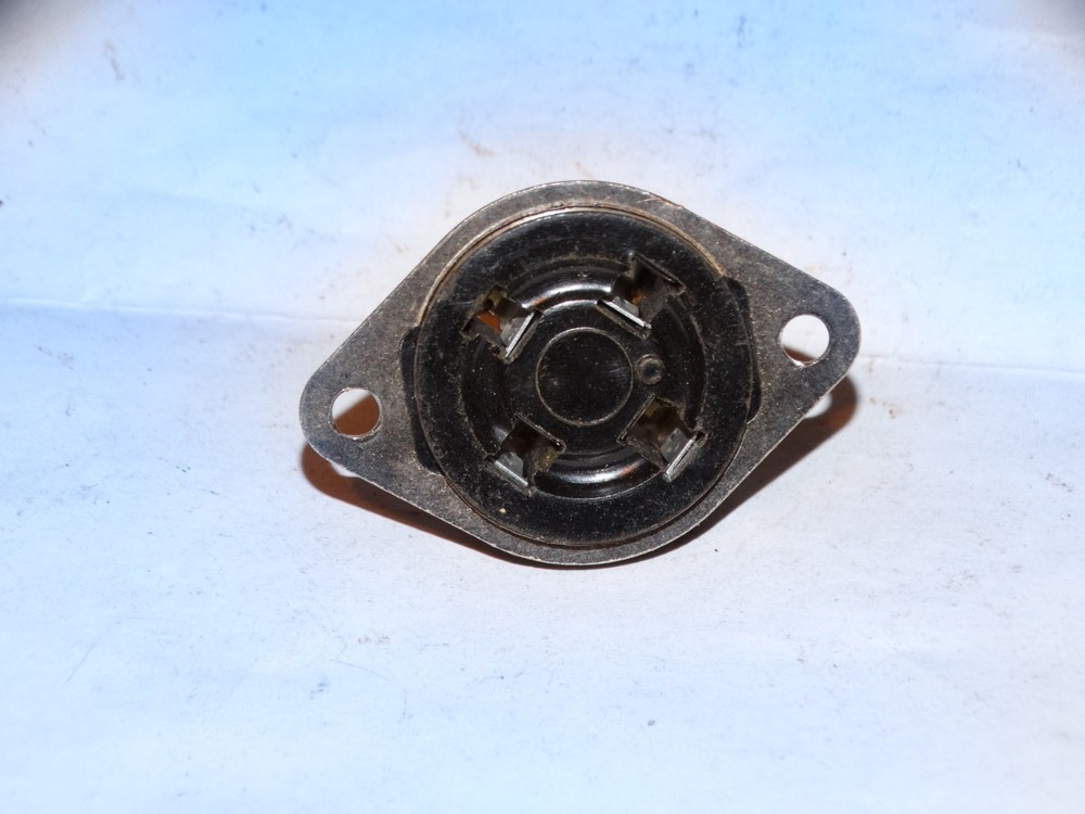 1-Vintage Fe-Male Flush Mount Amphenol Plugs 4-pin, Leslie Hammond*