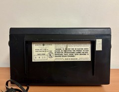 Vintage General Electric AM/FM Flip-Clock Radio Model 7-4310A Radio Works READ