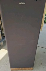 Vintage Sony SS-U520 3 Way Floor Speaker Tested/ Working