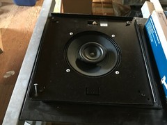 Altec Lansing Model 409-8E Ceiling Flush Mount Speaker With Insulated Enclosure