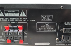 JVC RX-318BK Vintage 2 Channel Stereo Audio Receiver 110 Watts Per Channel