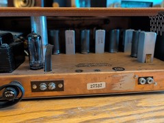 GROMMES 102GTA TUBE TUNER AMP FM RADIO VACUUM RARE AUDIOPHILE CUSTOM SELECTOR