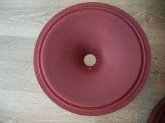 1 pc Vintage NOS 12″ WHF5374 red paper speaker cone Stromberg-Carlson RF-478