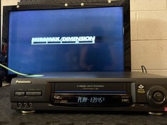 Panasonic PV-V4640 Omnivision Blue Line VCR Plus Gold VHS Player W/REMOTE