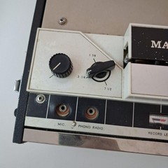 Vintage Masterwork M-700 Portable Reel To Reel Tape Recorder Untested-For Parts