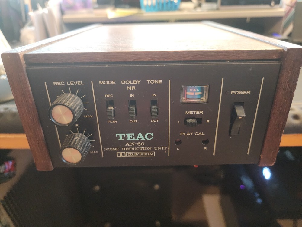 VINTAGE TEAC AN-60W REEL TO REEL NOISE REDUCTION UNIT DOLBY SYSTEM