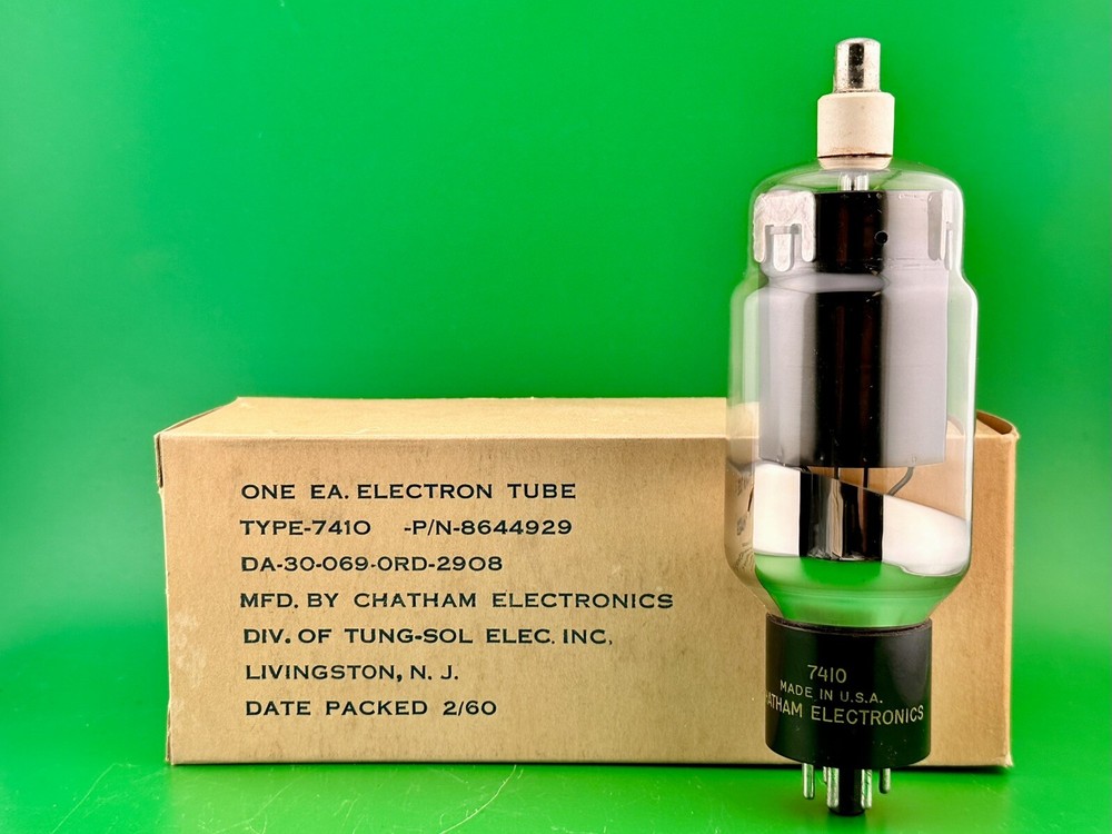 (1) 7410 VACUUM TUBE ~ INDUSTRIAL THYRATRON ~ NOS ~ NOT TESTED