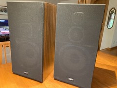 Akai 3-Way Speaker System Model SR-LA201 Max 110 Watts 8 Ohms Made In USA Work!!