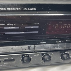 TESTED 1980’s Kenwood KR-A4010 AV AM/FM Stereo Analog Receiver w/ Phono Input