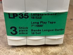 Lot Of 12 BASF LP35 – 1800’ Long Play Recording Tape – New Sealed