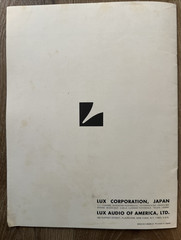 Vintage ORIGINAL LUXMAN R-3030 R3030 Repair & Service Manual **ORIGINAL**