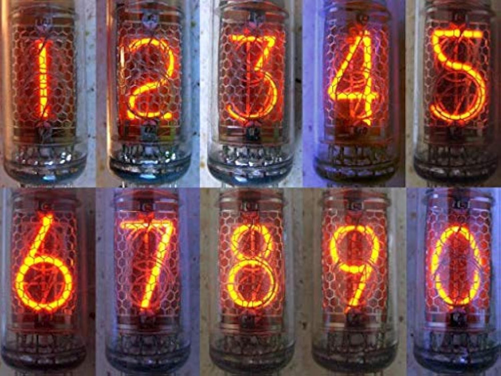 IN14 IN14 Nixie Tube Indicator Perfect for Neon Old School Clock 6PCS…