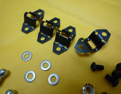 TUBE AMP CAGE POSTS / FASTENER and CLIP for McINTOSH MARANTZ HEATHKIT AMPLIFIER