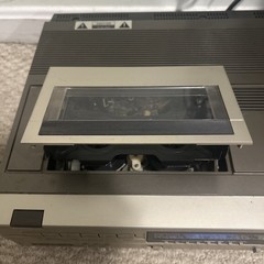 Sanyo VCR 3900-II Video Cassette Recorder BIl/lll Powers On As Is