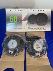 Audiovox SC-1 5” Dual Cone Stereo Speakers 60 Watt Pair NOS
