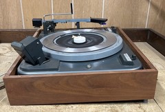 Vintage Garrard A70 Turntable With Clear Molded Dust Cover