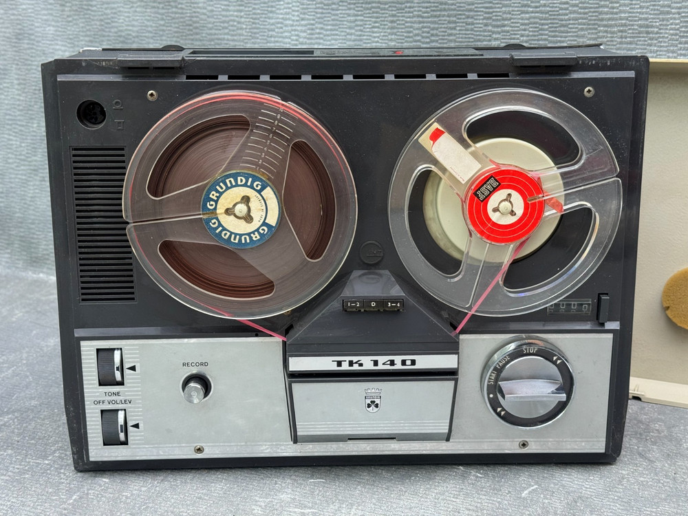 VINTAGE GRUNDIG TK140 TK-140 REEL TO REEL TAPE PLAYER UK UNITED KINGDOM REPAIR