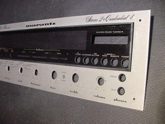 MARANTZ 4240 STEREO QUAD RECEIVER STEREO QUADRADIAL FRONT PANEL FACEPLATE (OEM)