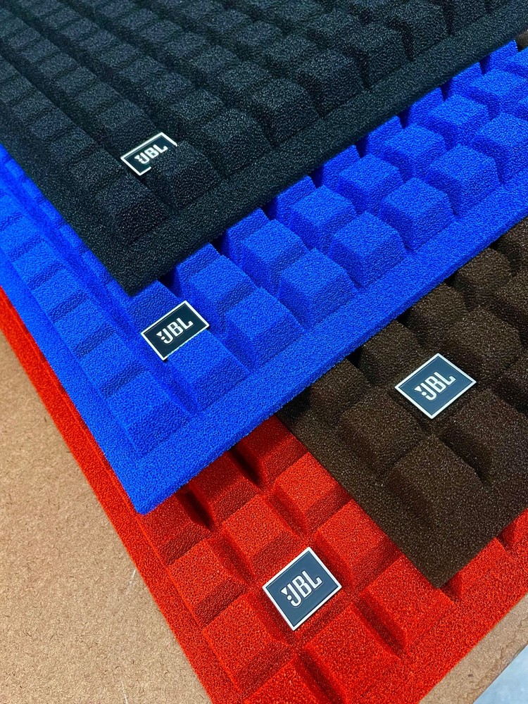 JBL L-100 CENTURY FOAM SPEAKER GRILLE INSERTS (ROYAL BLUE) QUADREX STYLE NEW