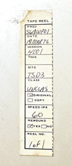 Ampex 787 14″ Instrumentation Tape Reel Military Telemetry 1976 TSD3