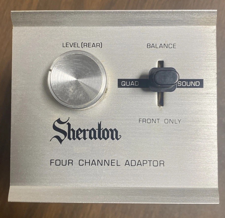 Vintage Sheraton Dynamo Dynokit Quadraphonic four channel adaptor