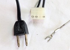Vintage DUAL 1229 Power Cord (May Fit Other Models)