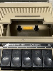 Audiotronics Cassette Recorder Listening Center Portable VTG Electronics 148B
