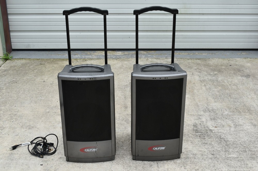 Califone speakers set Model-PA 916, Used Working good condition