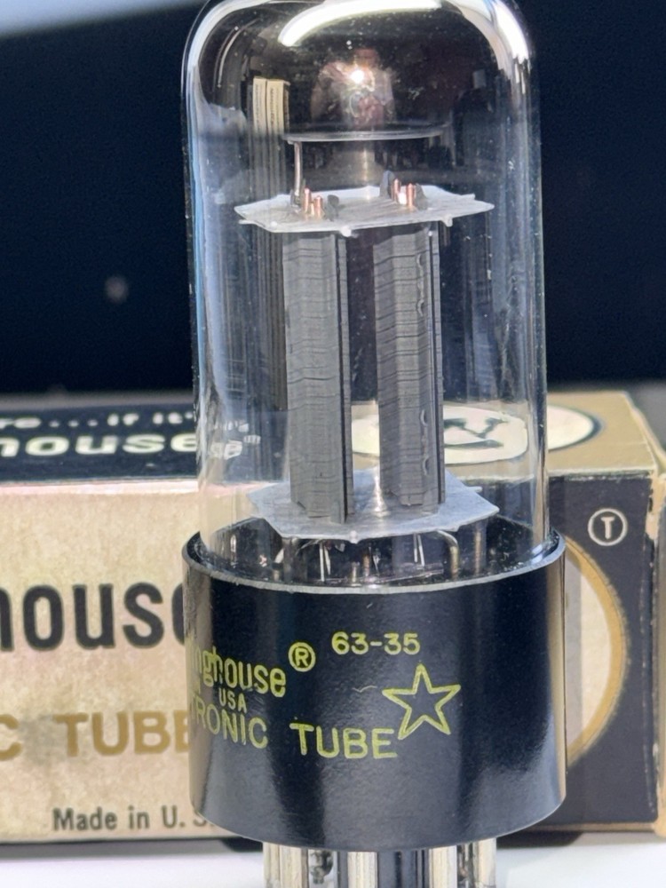 6SN7GTB 3 Tubes Same Batch NOS
