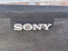 Pair (2) Sony U80 Floor Speakers Grilles Covers