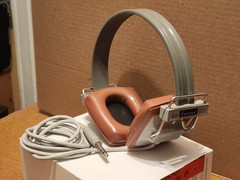 Vintage Sansui Headphones – Model SS-1 Adjustable Headband – Over Ear – FreeShip