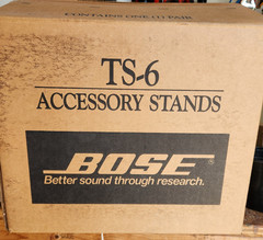 🔸NEW Bose TS-6 White Theater Speaker Table Stands Acoustimass 3 4 5 or 7