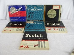 Kennedy Funeral Soundcratf Scotch RCA Sound Recording Tape Magnetic Vintage 7