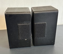 Vintage Realistic Minimus-7 40-2030C Metal Bookshelf Speakers Pair – 8 Ohm 40W