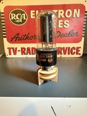 1961 RCA 5Y3GT Black Plate D Getter Rectifier Tube 539C Test NOS Balanced 🎧