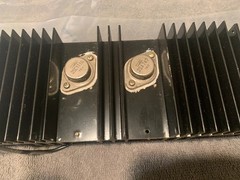 Kenwood KA-8100 Integrated Amplifier – Heatsink + Outputs