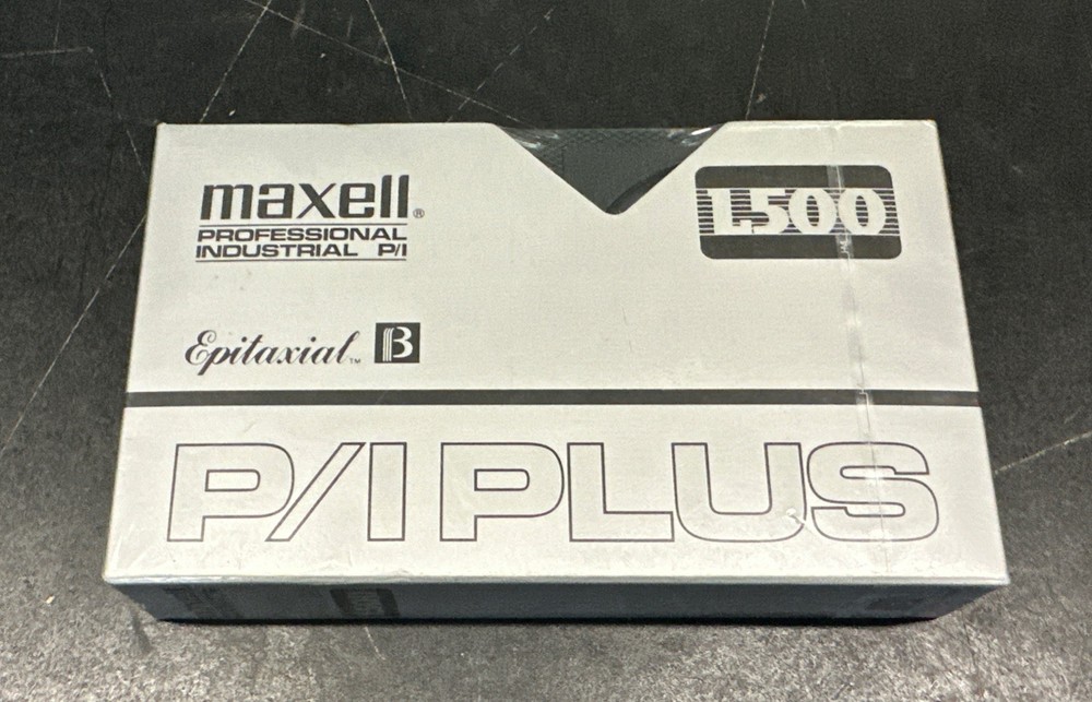 Maxell Blank Recordable Beta Tape Sealed New Professional Industrial P/I L500