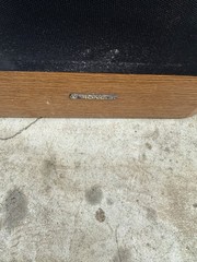 Pioneer CS-R580 3-Way Wood Floor Speakers Pair Tested READ DESCRIPTION*