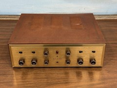 HH Scott 222c Amplifier With Scott Metal Case In Working Condition – Tested