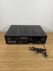 JVC RX-318BK – Vintage 2 Channel Stereo Audio Receiver – 110 Watts Per Channel