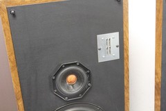 pair vintage INFINITY QB Qb EMIT 3-WAY Speakers Excellent Sound !