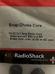 Radio Shack Snap Choke Core 273-0067 🔥NEW NOS💥