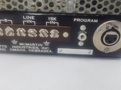Vintage McMartin Commercial PA Amplifier Solid State 8W Mono Audio Tested