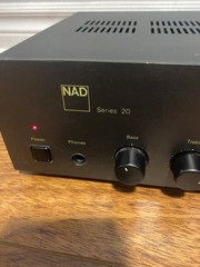 NAD 3020 Series 20 Hi-Fi Stereo Amplifier *Missing Dial Knob*