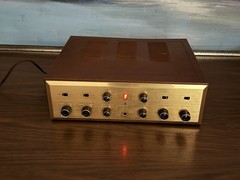 HH Scott 222c Amplifier With Scott Metal Case In Working Condition – Tested
