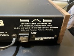 Vintage SAE 5000 Impulse Noise Reduction System, Reduces Vinyl Record Clicks