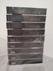 9 New Sealed Betamax Beta Blank Tape Lot, Sony ES-HG/ L-750, Scotch EG L750