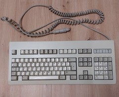 VINTAGE RARE CHERRY KEYBORAD G80-3000, late 80s Made in West Germany